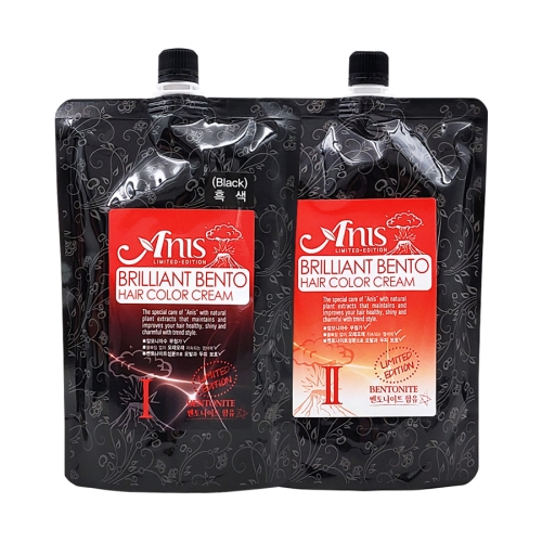 [G7] 애니스 브릴리언트 벤토 헤어컬러 크림 500ml(새치염색)