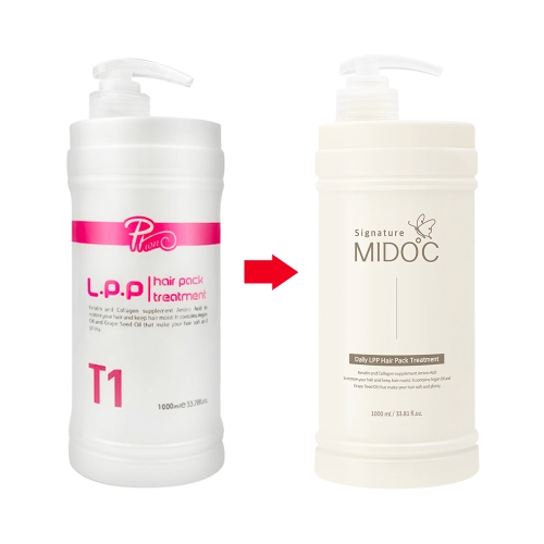 [미도씨] 시그니처 데일리 LPP 엘피피 헤어팩 트리트먼트 1000ml