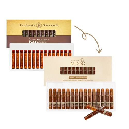[미도씨] 시그니처 데미지 세라마이드 앰플 13ml×15개
