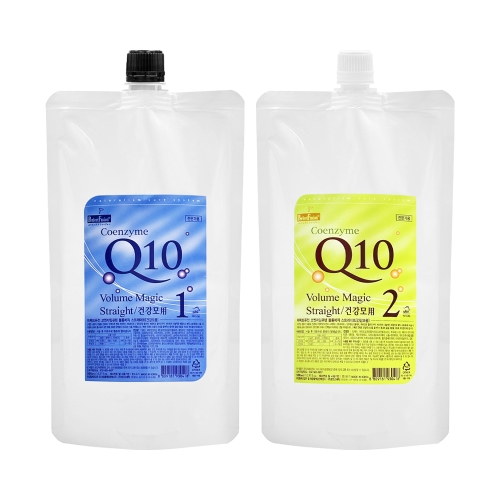[본] 퍼펙트퓨전 코엔자임 Q10 볼륨 매직스트레이트(건강모용) 1,2제 500ml